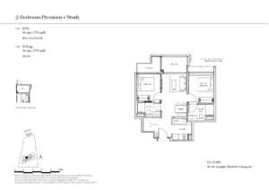 Meyer-Floor-Plan-2-Bedroom-Premium-Study